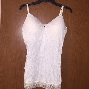 New Directions tank with built in underwire bra